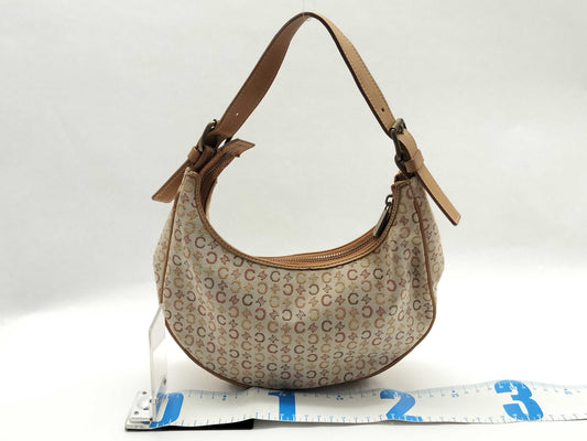 CELINE C Macadam One-Shoulder Shoulder Bag