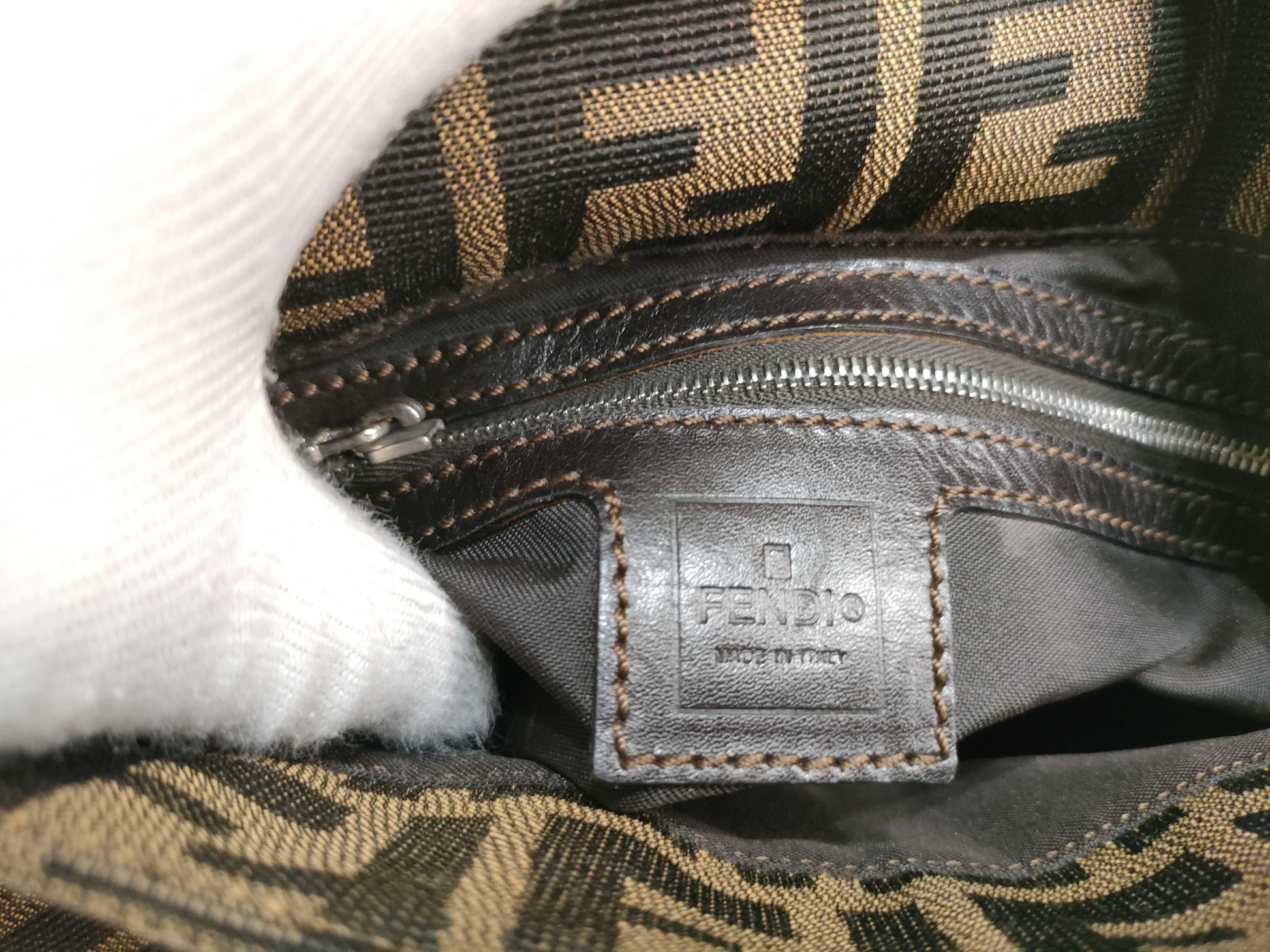 FENDI Zucca Mamma Handbag