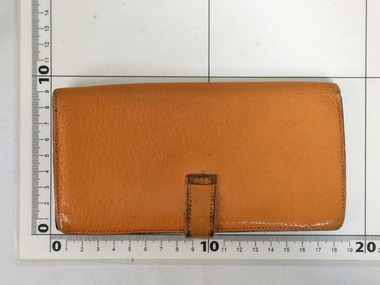 HERMES Bearn Hermes Bearn ?K engraved wallet