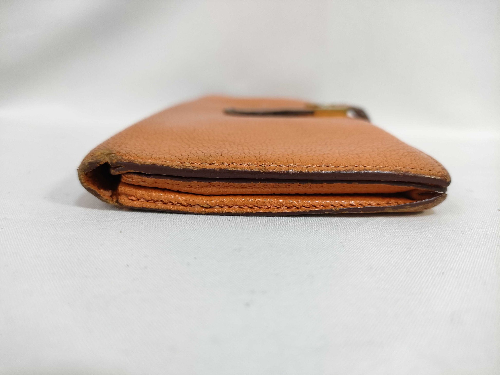 HERMES Bearn Hermes Bearn ?K engraved wallet