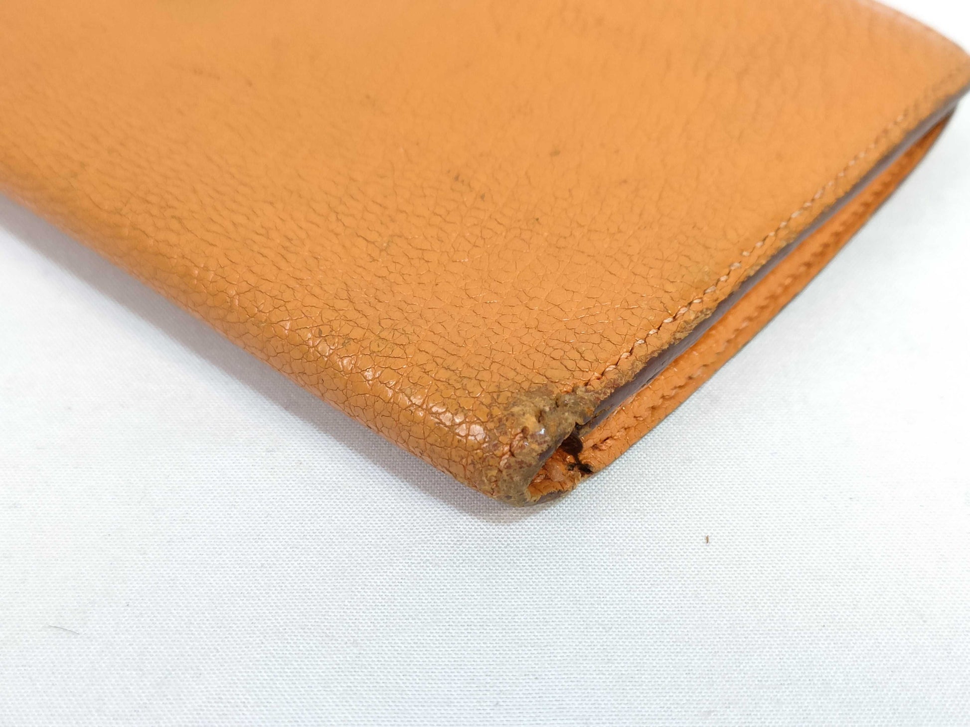 HERMES Bearn Hermes Bearn ?K engraved wallet