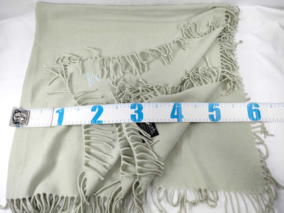 HERMES Hermes Stole Light Green Other Accessories