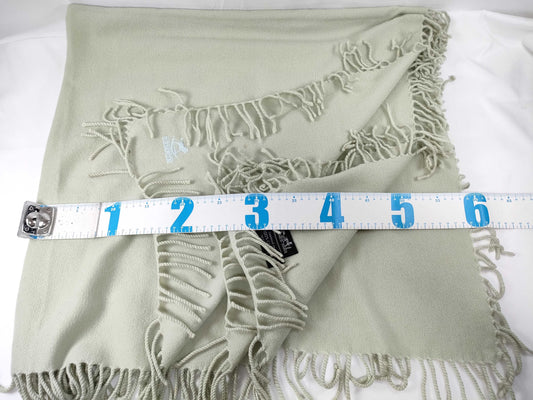 HERMES Hermes Stole Light Green Other Accessories