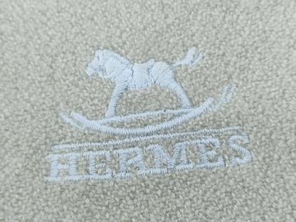 HERMES Hermes Stole Light Green Other Accessories