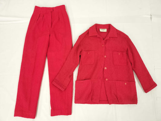 CHANEL 94P Set Size 38 Jacket and Pants Tweed Other Apparel