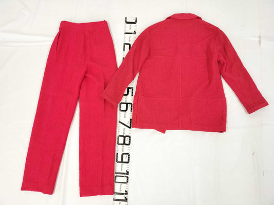 CHANEL 94P Set Size 38 Jacket and Pants Tweed Other Apparel