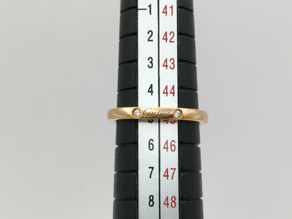 Cartier Ballerina Curve 3PD Au750 2.1g Ring 