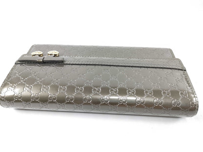 GUCCI Micro GG Long Wallet