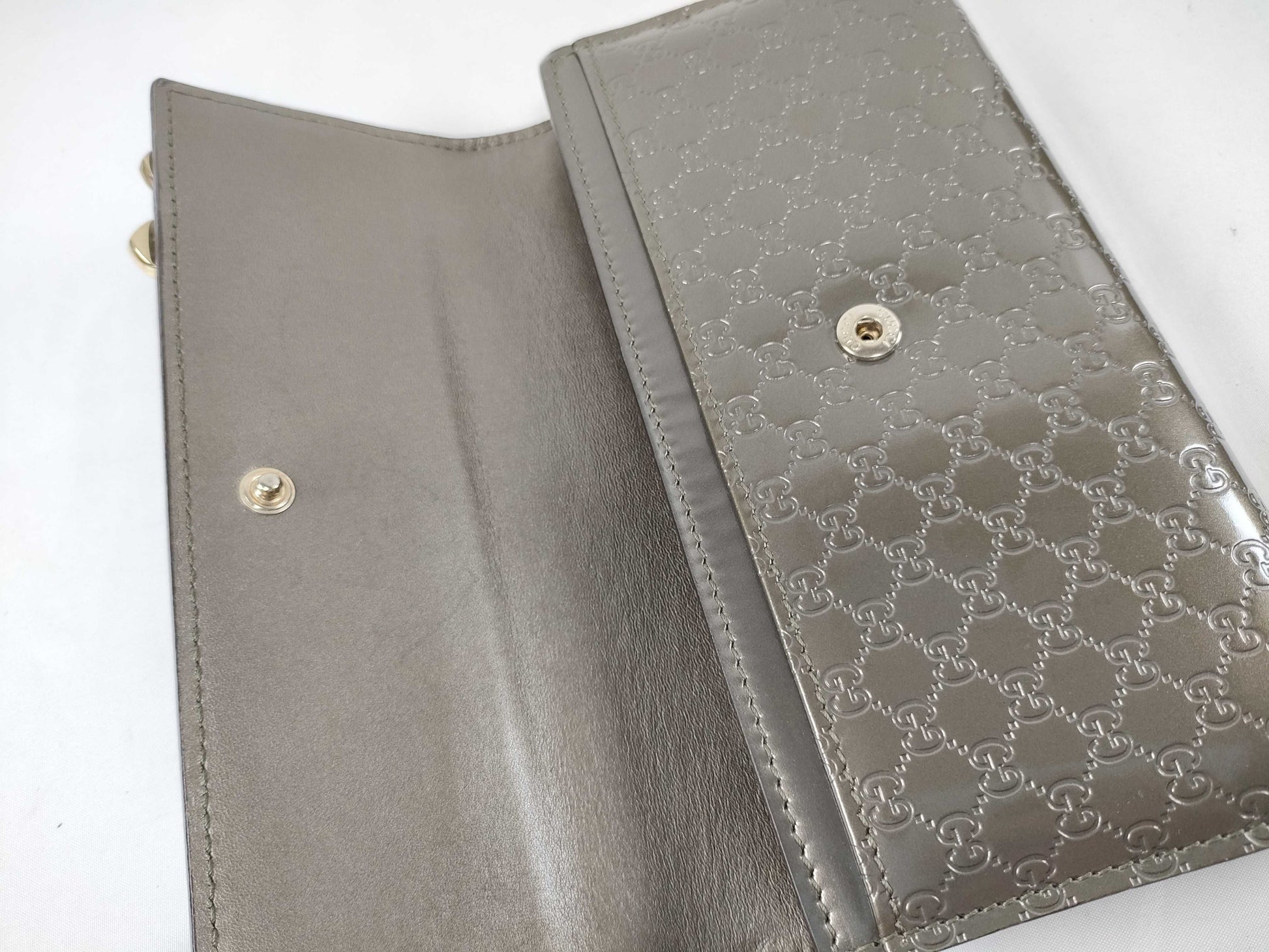 GUCCI Micro GG Long Wallet