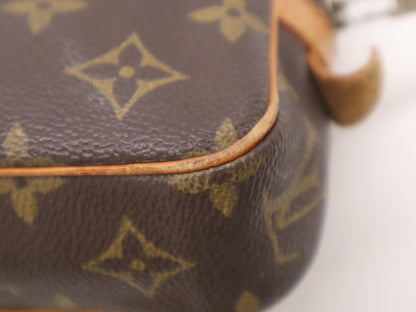 LOUIS VUITTON M51828 Monogram Pochette Marly Bandouliere Shoulder Bag