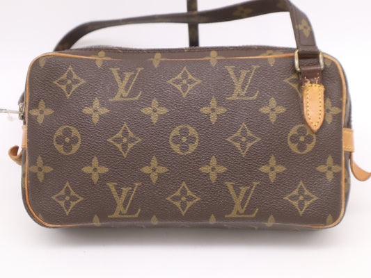 LOUIS VUITTON M51828 Monogram Pochette Marly Bandouliere Shoulder Bag