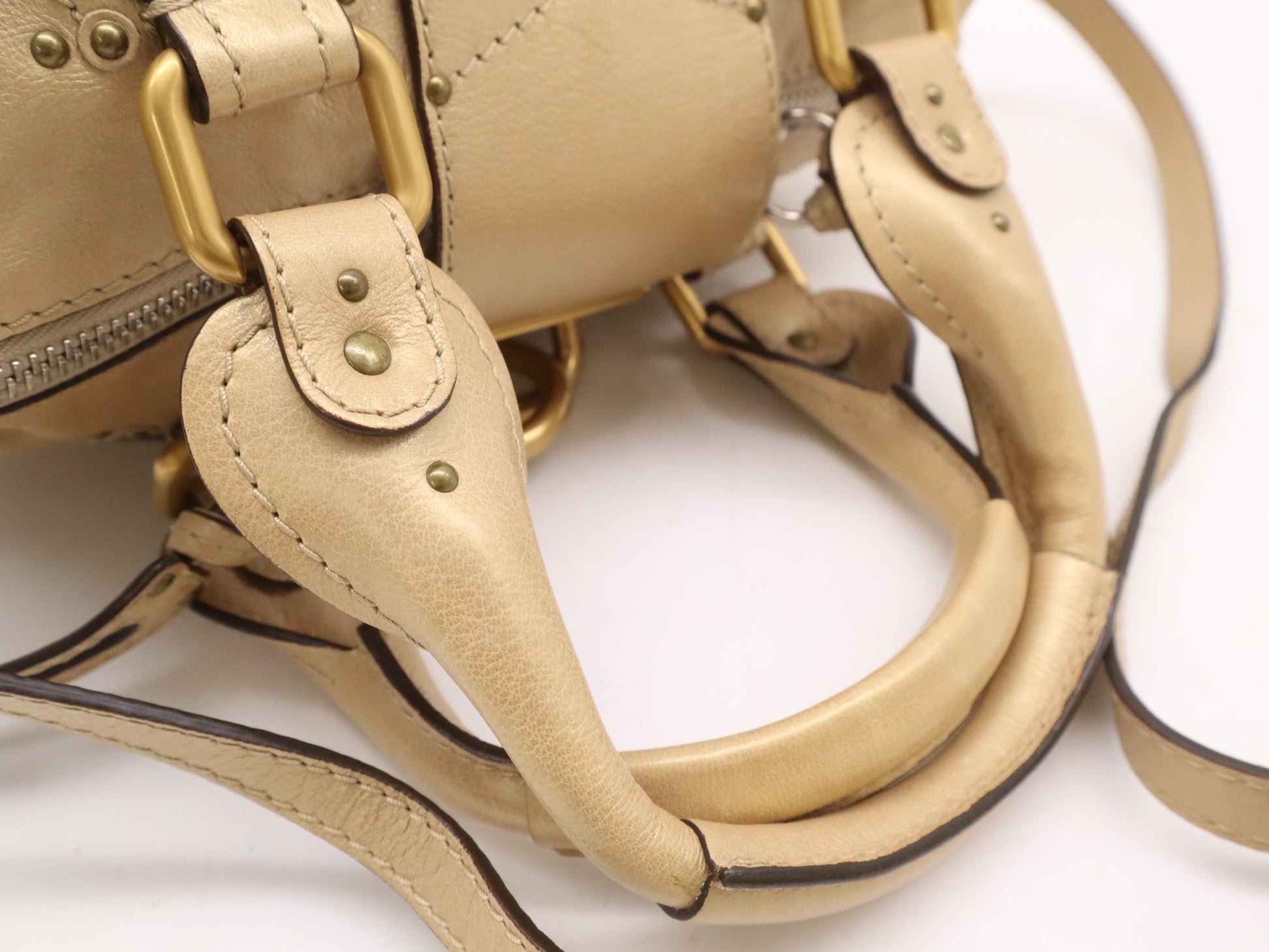 Chloe Paddington 2-way handbag with padlock and key
