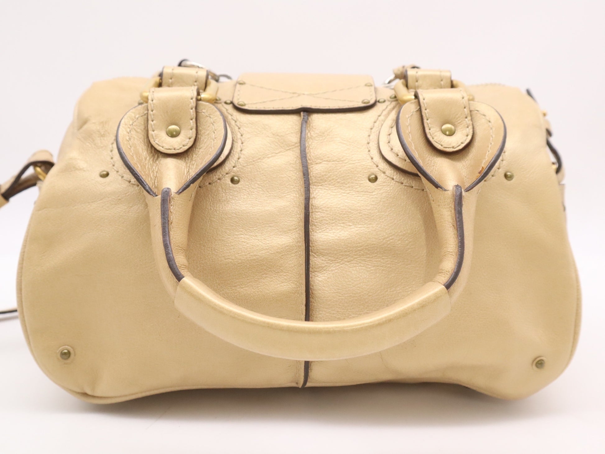 Chloe Paddington 2-way handbag with padlock and key