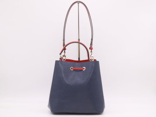LOUIS VUITTON M54367 Epi NeoNoe Indigo Blue Shoulder Bag with Shoulder Strap