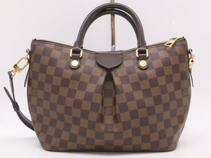 LOUIS VUITTON N41545 Damier Sienna PM Shoulder Bag with Shoulder Strap and Dust Bag