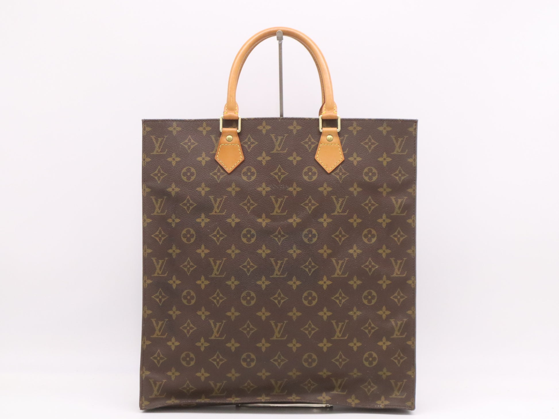 LOUIS VUITTON M51140 Monogram Sac Plat Handbag 