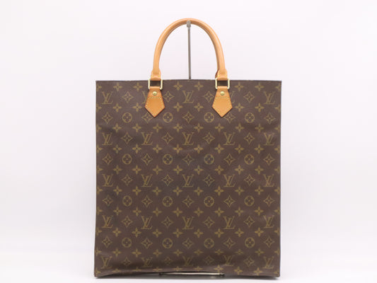 LOUIS VUITTON M51140 Monogram Sac Plat Handbag 