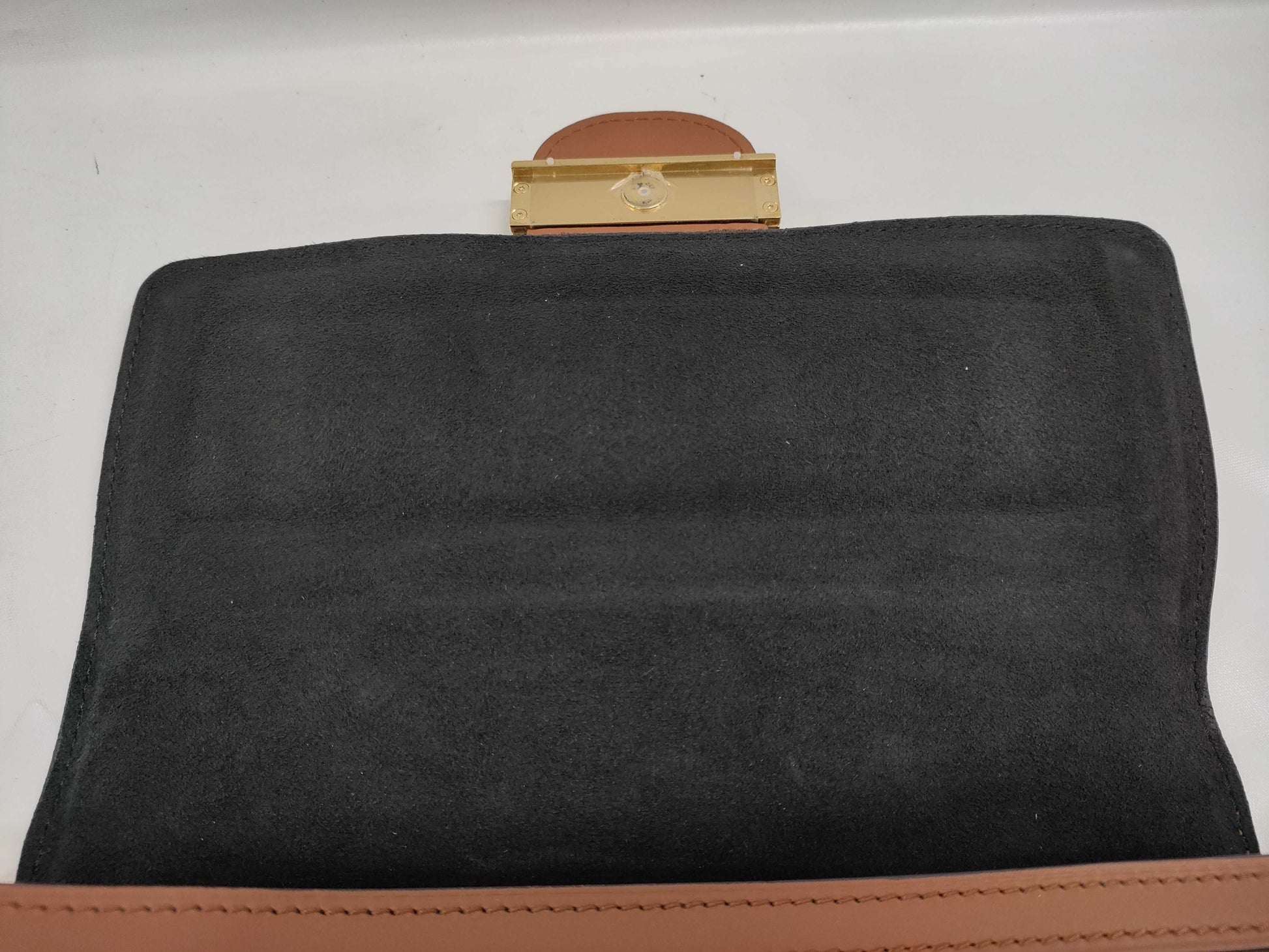 LOUIS VUITTON Dauphine MM Chain Shoulder Bag Monogram Reverse M45958 Brown Canvas with Gold Hardware FL0211 Shoulder Bag