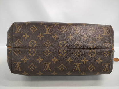 LOUIS VUITTON Turen PM 2-way bag, brown with gold hardware, Monogram canvas, M48813 MB0145, shoulder bag, handbag