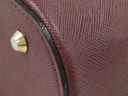 BURBERRY Nova Check Canvas and Leather Shoulder Bag, Beige and Red
