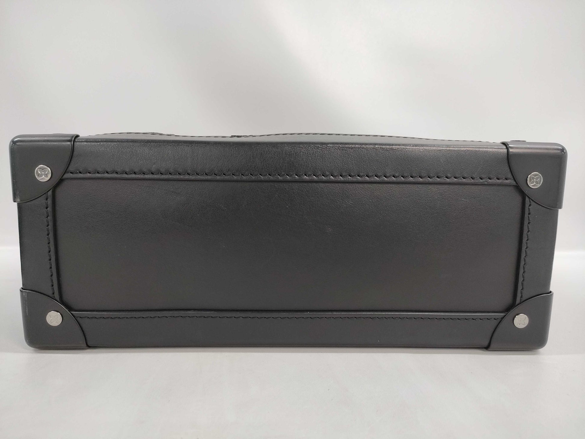 LOUIS VUITTON Soft Trunk Shoulder Bag in Eclipse Monogram Canvas M44730 DU2159 Shoulder Bag