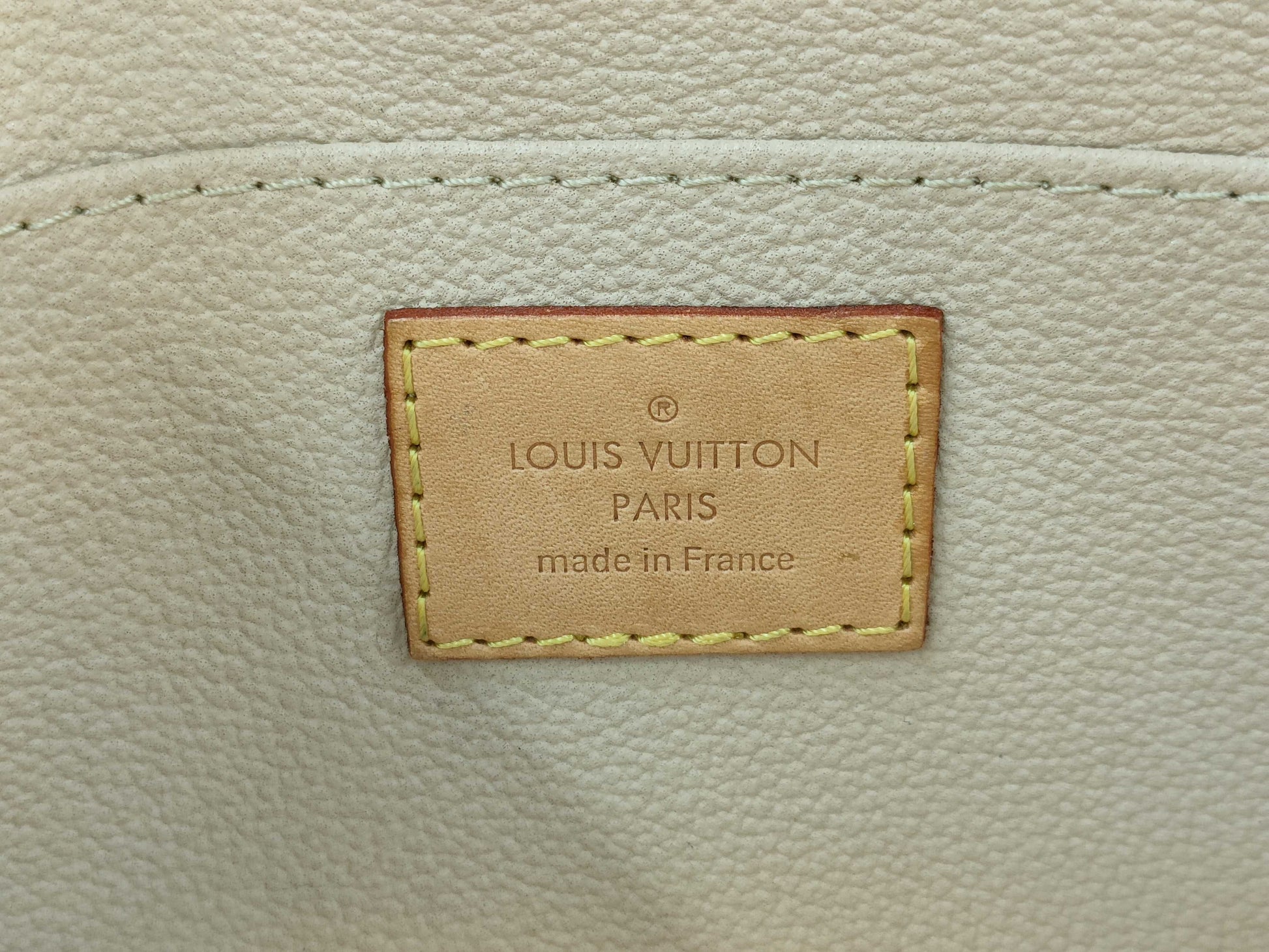 LOUIS VUITTON Cosmetic GM Pouch, Brown with Gold Hardware, Monogram Canvas, M47353, RFID Pouch