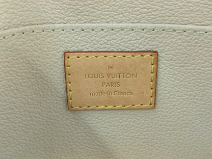 LOUIS VUITTON Cosmetic GM Pouch, Brown with Gold Hardware, Monogram Canvas, M47353, RFID Pouch