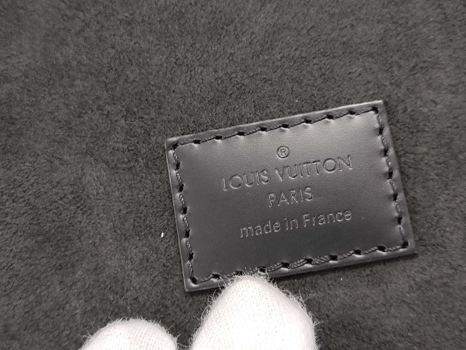 LOUIS VUITTON Cannes 2-way Handbag, Black, Silver Hardware, Epi Leather, M52226, RFID Strap Handbag