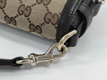 GUCCI GG Canvas Luce Beige/Brown Shoulder Bag Canvas/Leather 786027 520981 Shoulder Bag