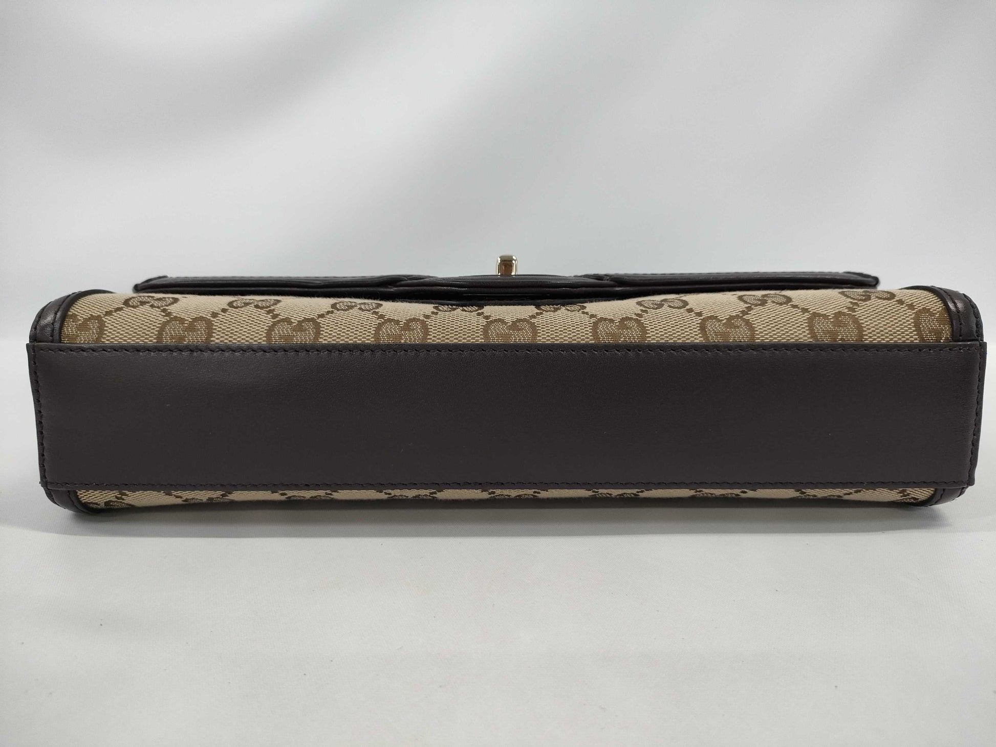 GUCCI GG Canvas Luce Beige/Brown Shoulder Bag Canvas/Leather 786027 520981 Shoulder Bag