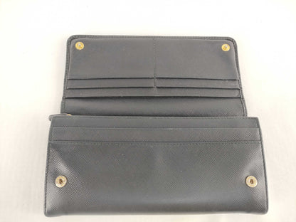 PRADA Saffiano Ribbon Long Wallet