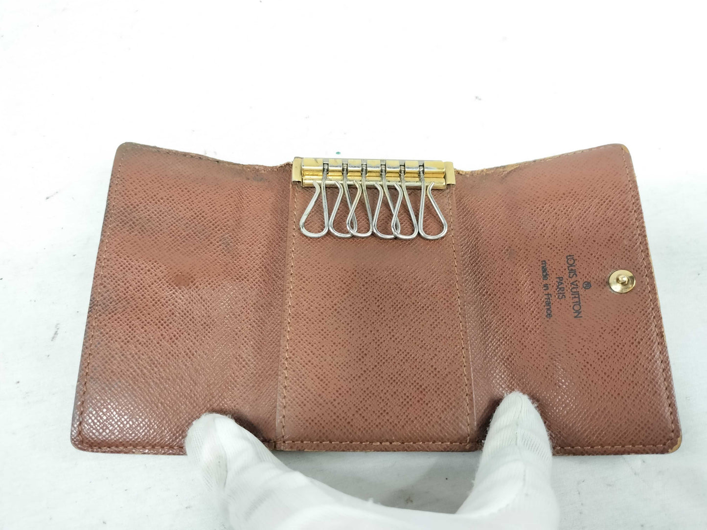 LOUIS VUITTON M62630 Monogram Multi-Crème 6 Monogram M62630 Key Case/Key Holder