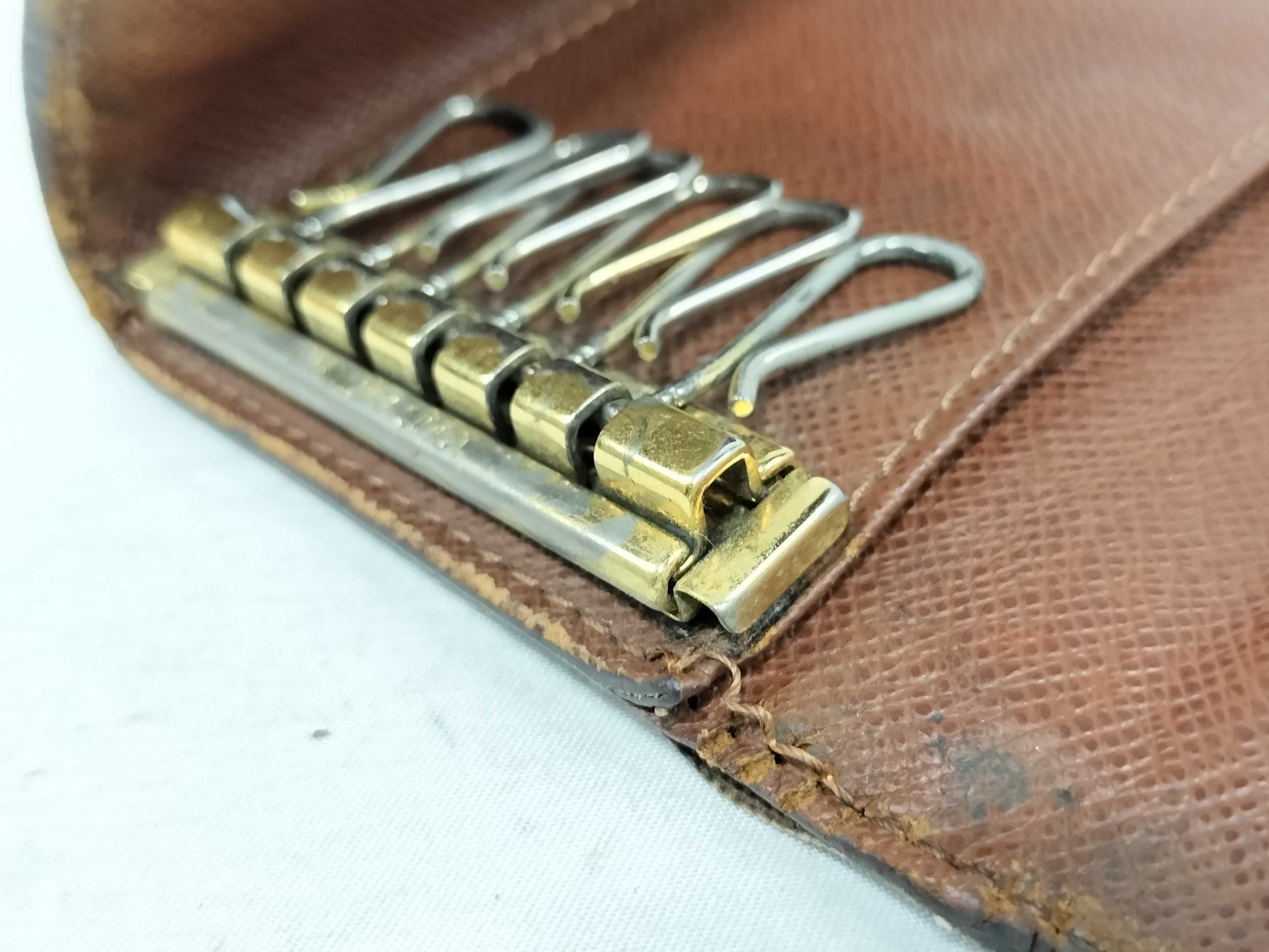 LOUIS VUITTON M62630 Monogram Multi-Crème 6 Monogram M62630 Key Case/Key Holder
