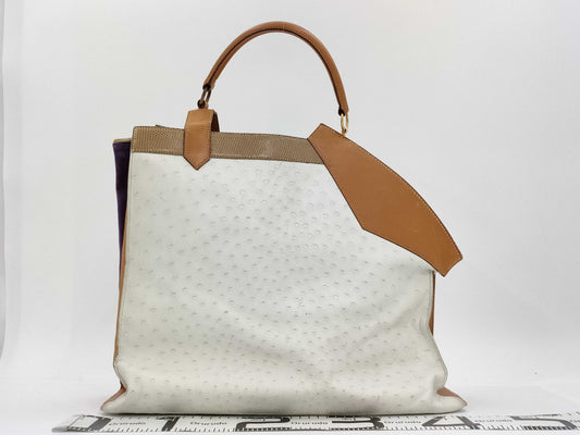 HERMES Himalaya Handbag Austria Rich/Lizard/Leather Handbag