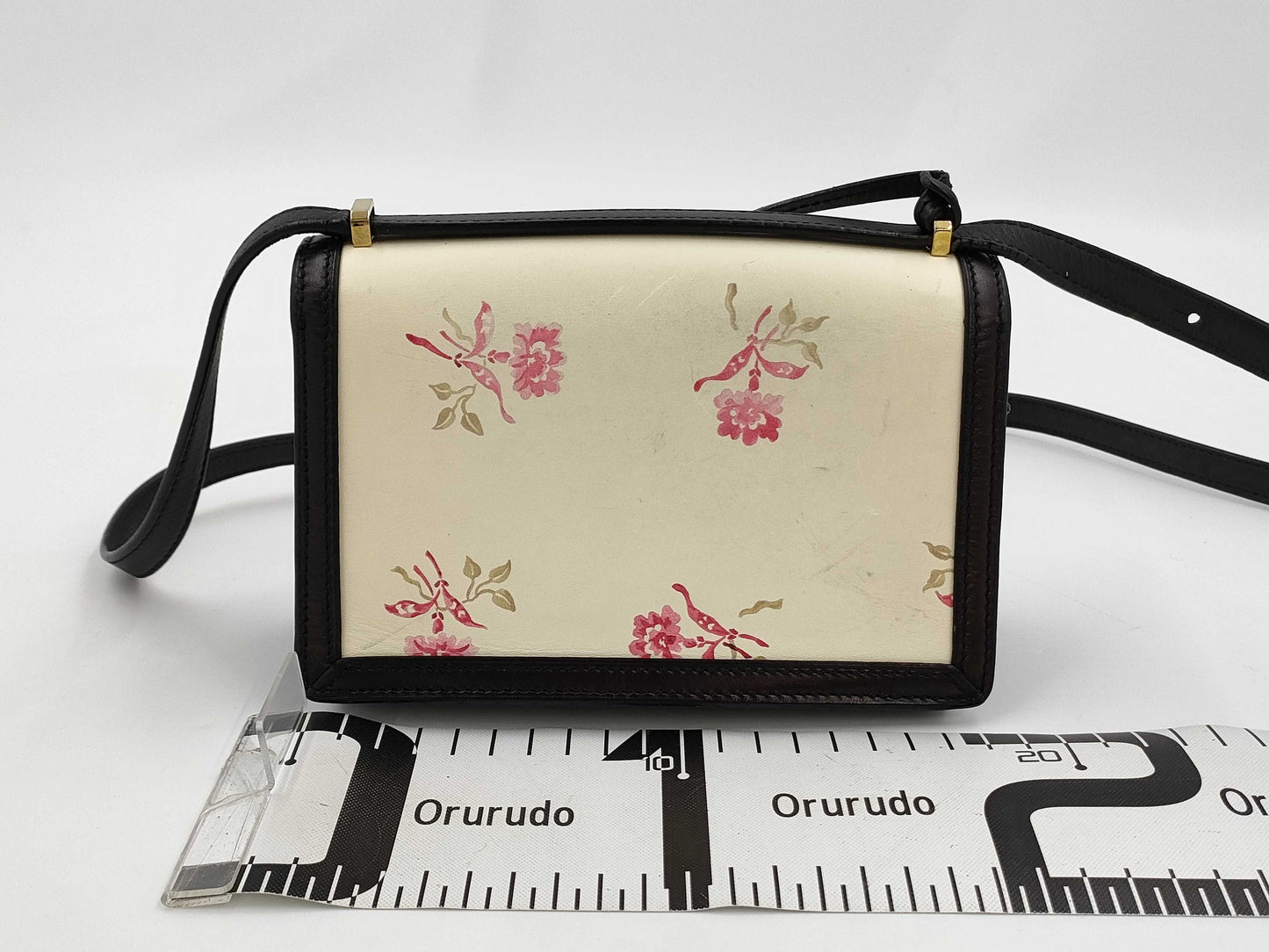 LOEWE flower print shoulder bag