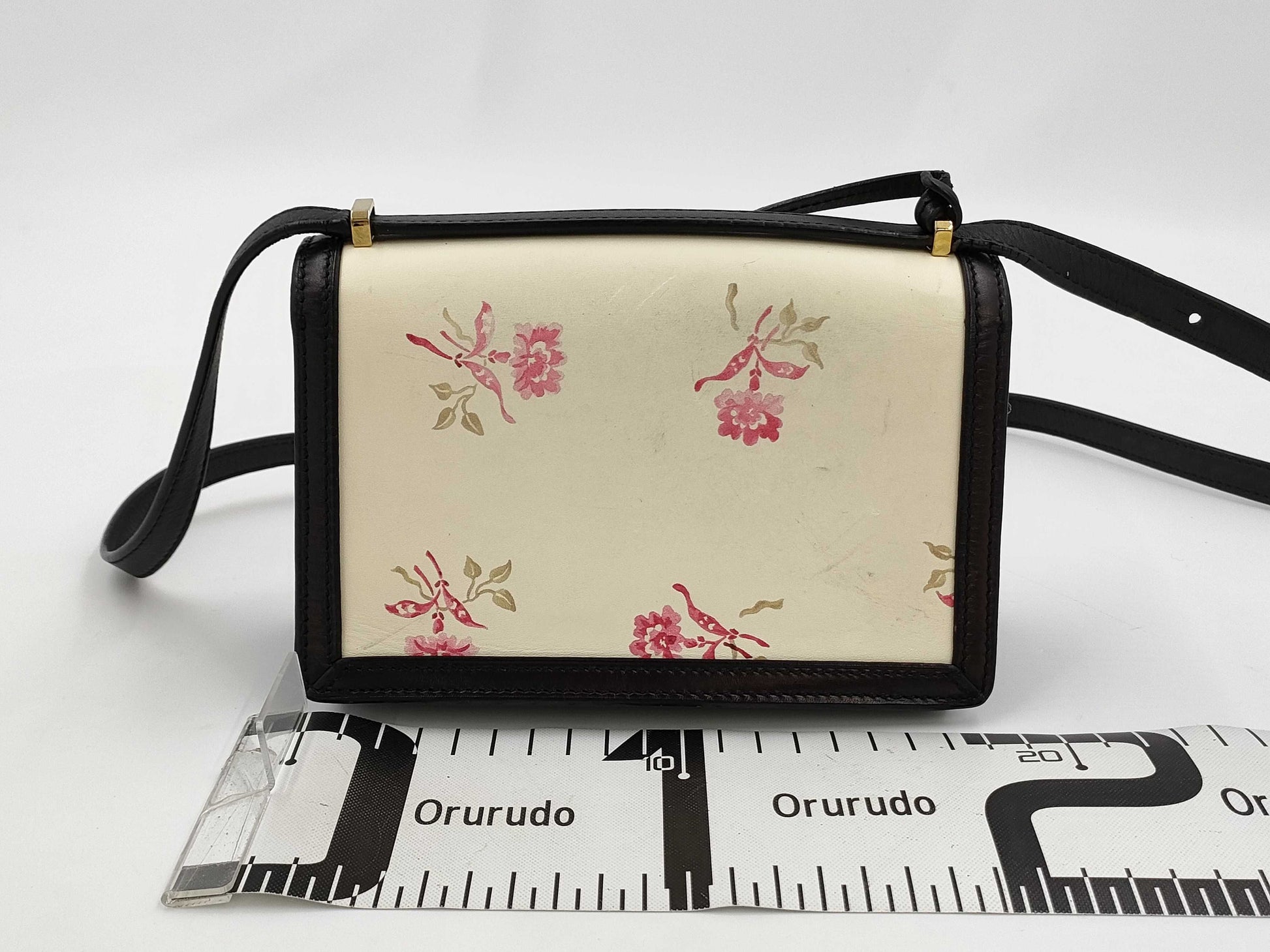 LOEWE flower print shoulder bag