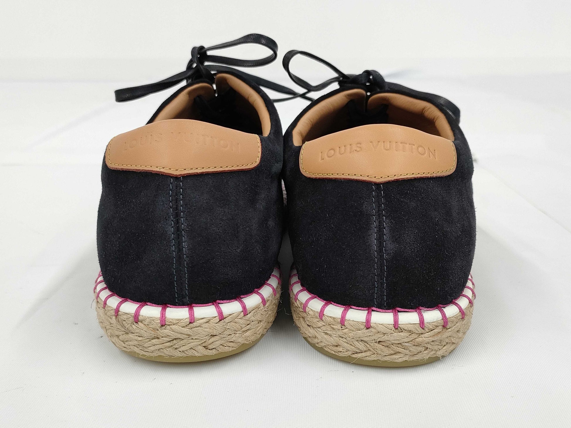 LOUIS VUITTON deck shoes suede size 7 loafers