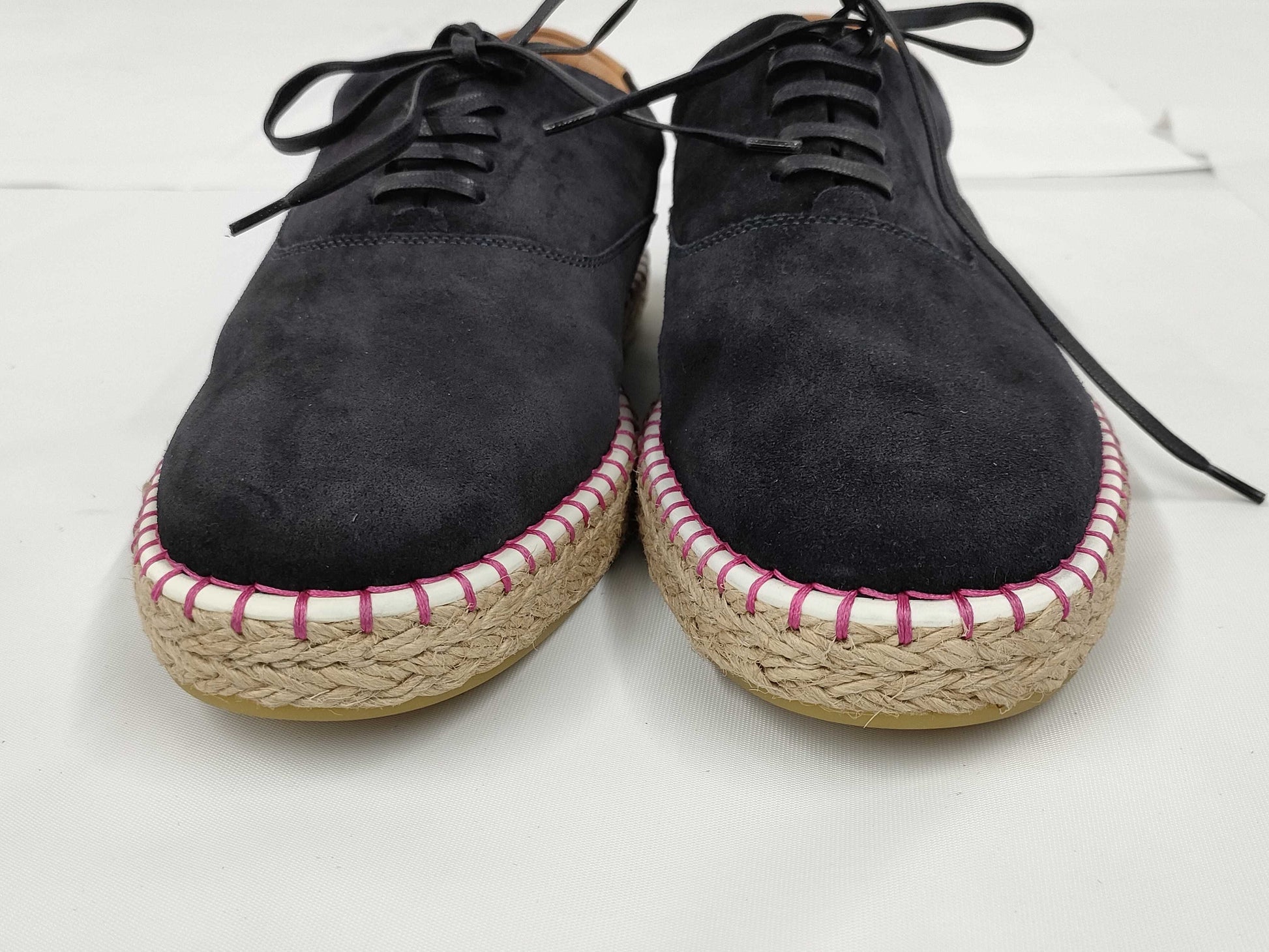 LOUIS VUITTON deck shoes suede size 7 loafers