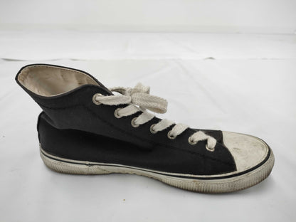 CHANEL high-top sneakers canvas size 38 sneakers