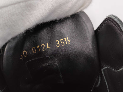 LOUIS VUITTON Monogram Mini High-Top Sneakers size 35.5 Sneakers