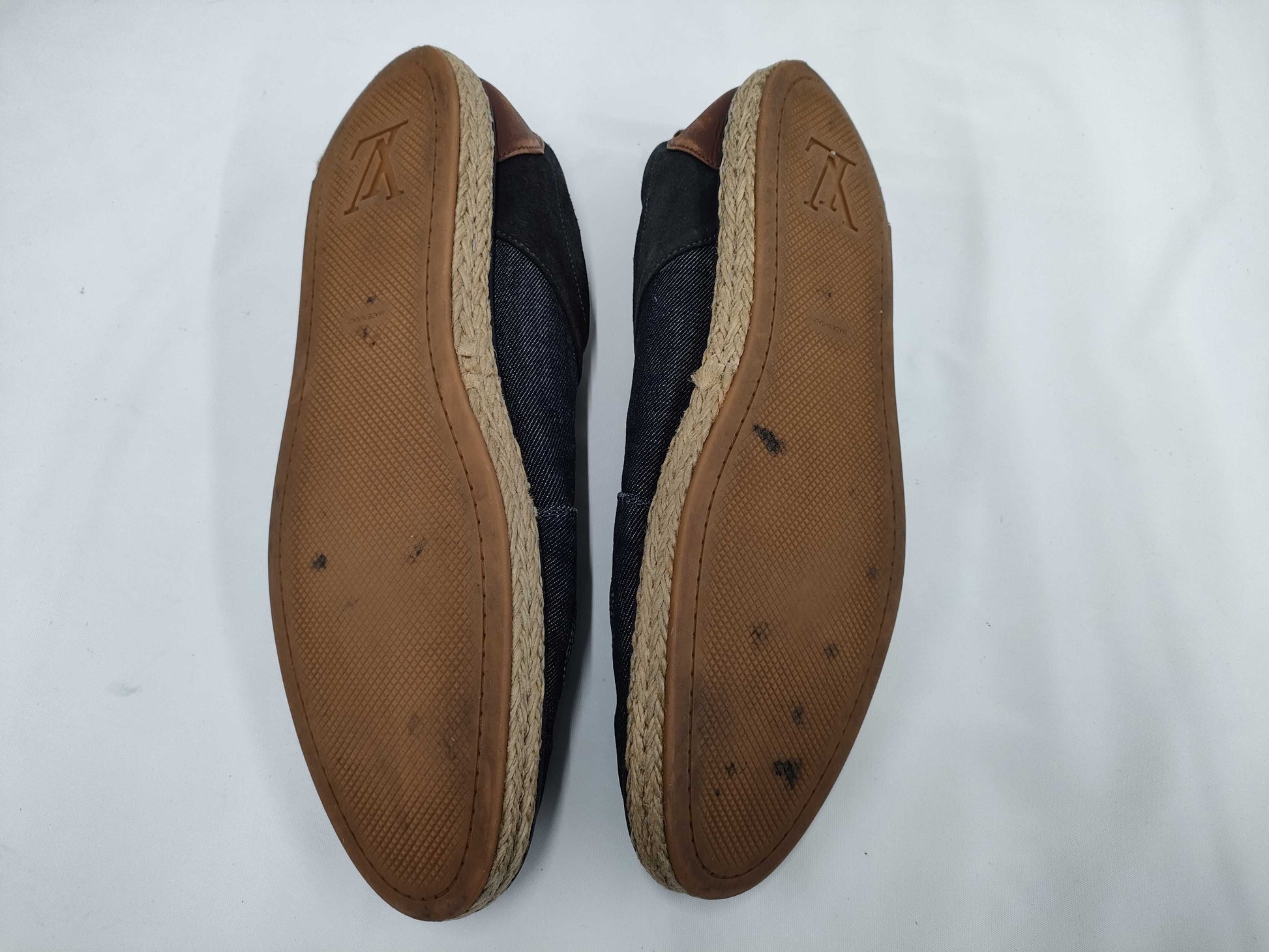 LOUIS VUITTON Denim/Suede Sneakers Size 10.5 Sneakers