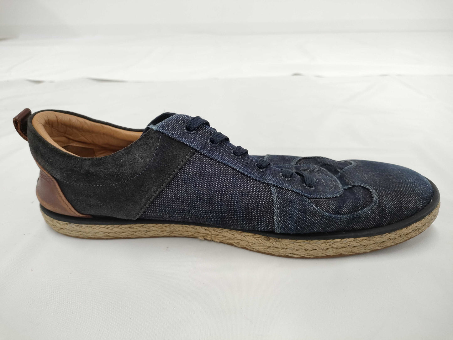 LOUIS VUITTON Denim/Suede Sneakers Size 10.5 Sneakers