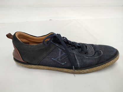 LOUIS VUITTON Denim/Suede Sneakers Size 10.5 Sneakers