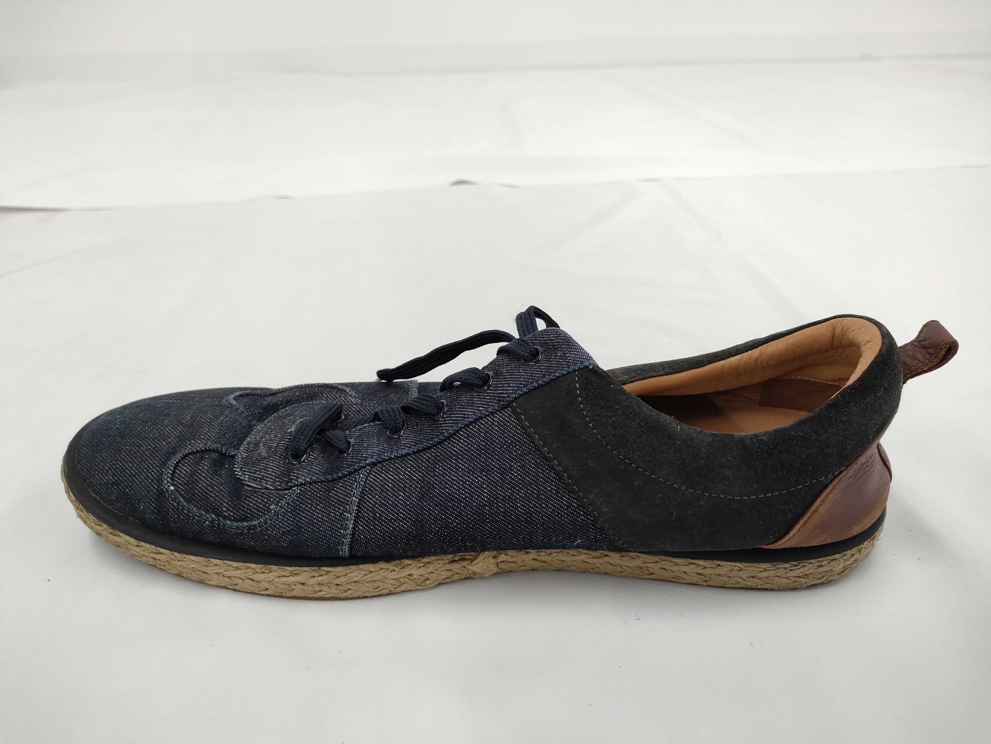 LOUIS VUITTON Denim/Suede Sneakers Size 10.5 Sneakers