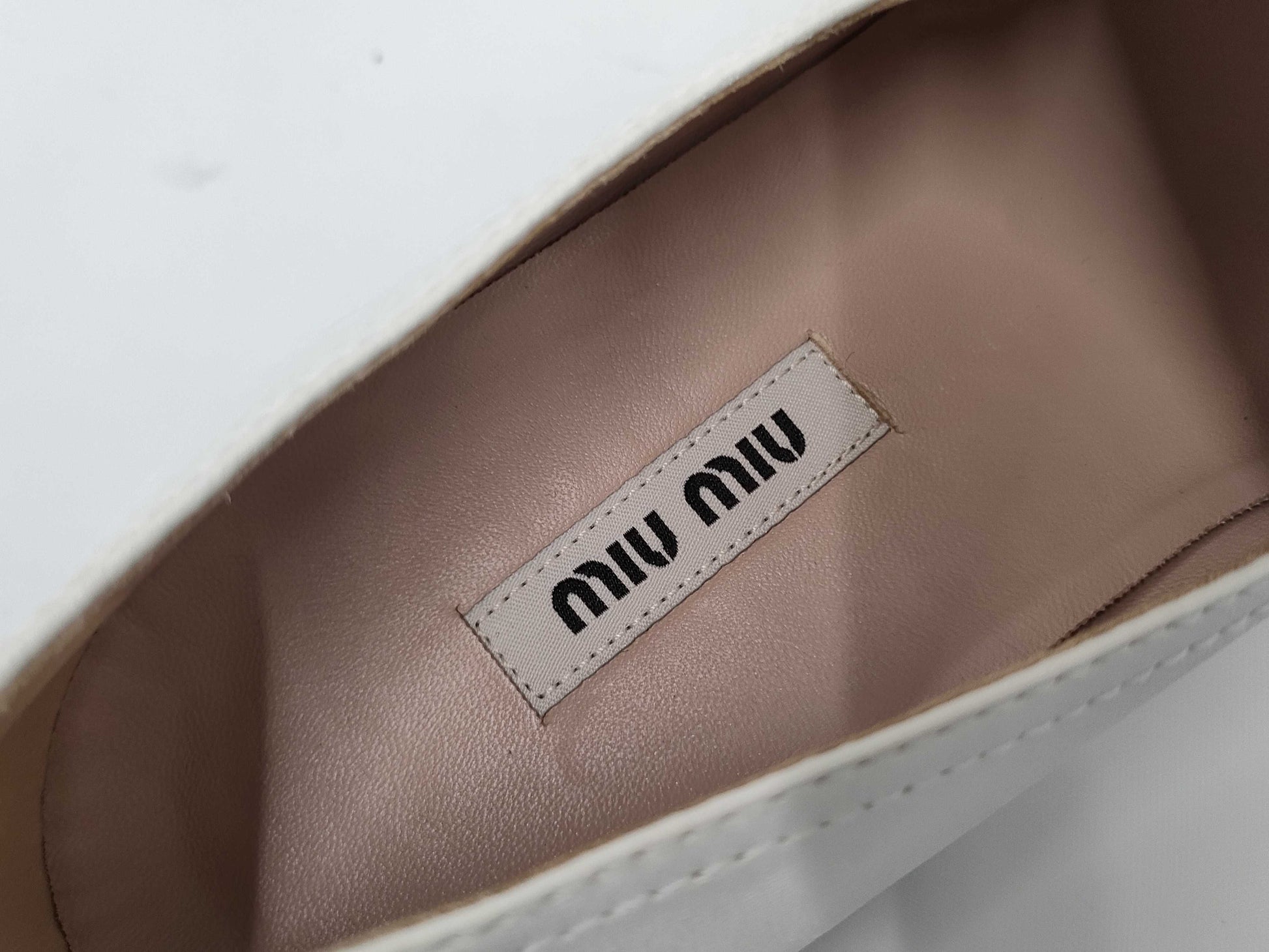 Miu Miu Beaded Slip-on Loafers, Size 36