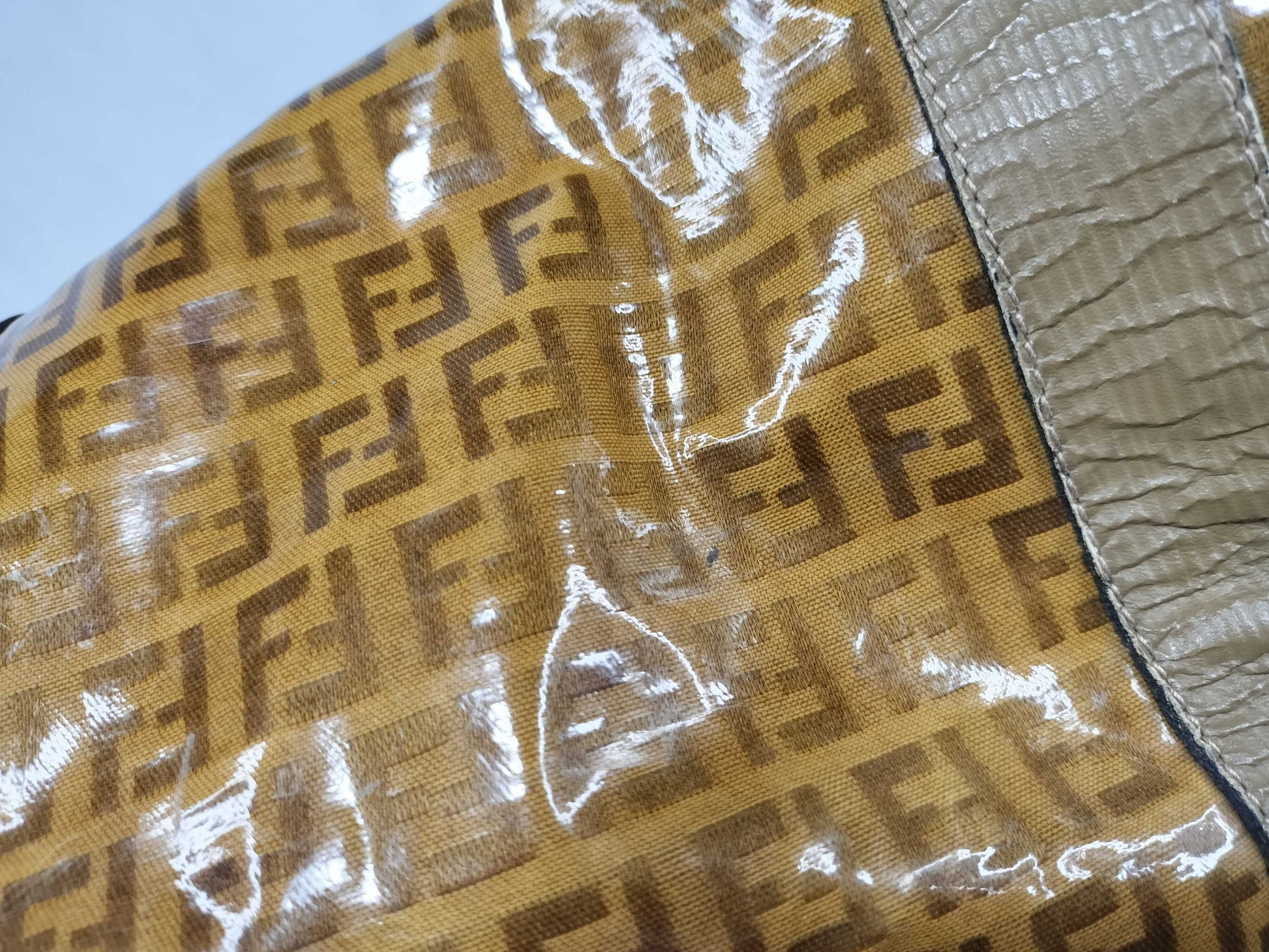 FENDI Zucca pattern Boston bag