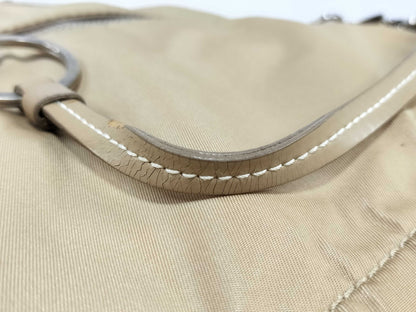 PRADA nylon PRADA enamel tote bag