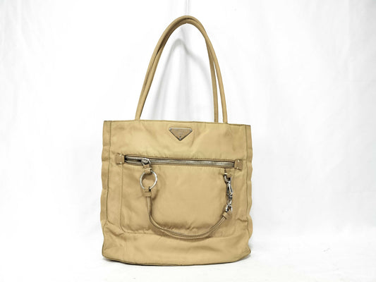 PRADA nylon PRADA enamel tote bag