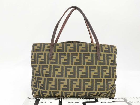 FENDI FF hardware Zucca tote bag
