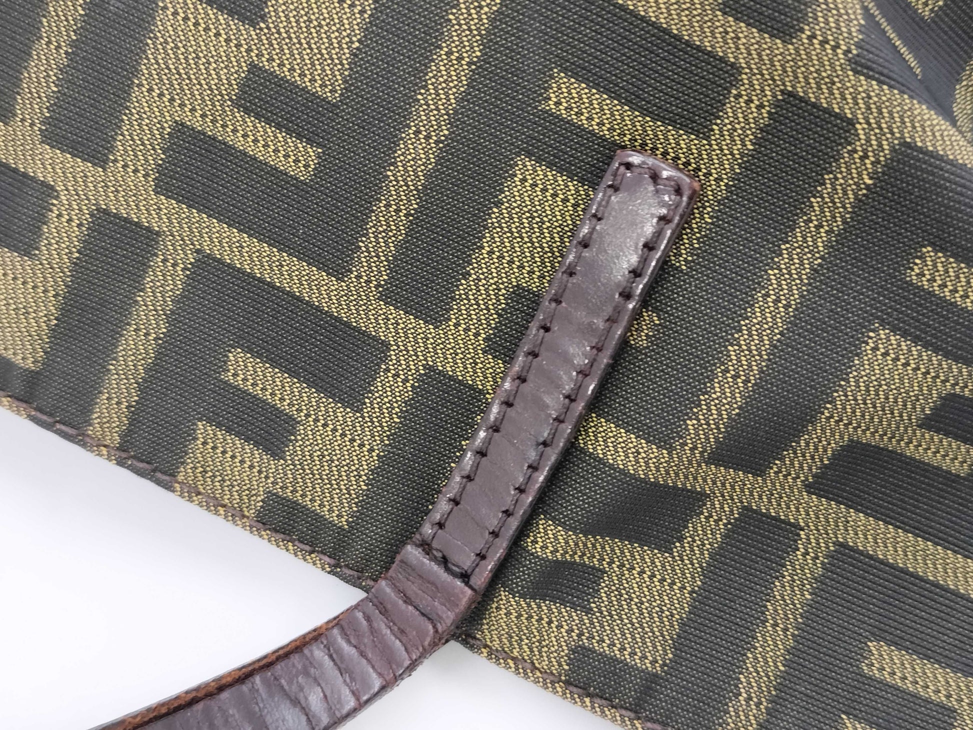 FENDI FF hardware Zucca tote bag